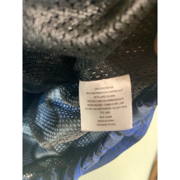 Superman Jacket Windbreaker Zip Up Hoodie Print Tango Hotel Men’s large DC Comic - Picture 9 of 10